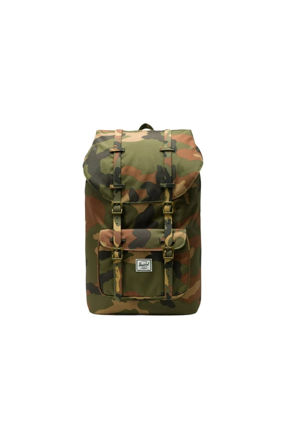 Herschel Little America Unisex Medium Woodland Camo Polyester Casual Daypack 10014-02232-OS