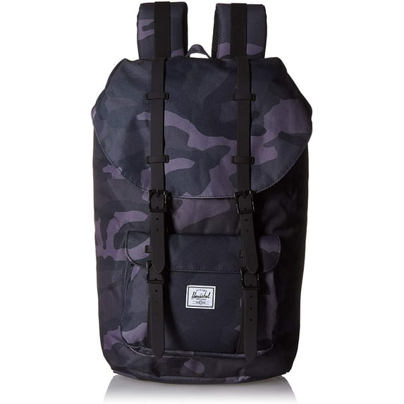 Herschel Little America Unisex Mid Volume Night Camo Polyester Backpack 1002002992OS