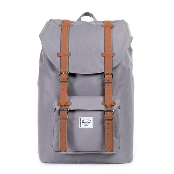 Herschel Little America Unisex Polyester Grey Casual Backpack 10020-00006-OS