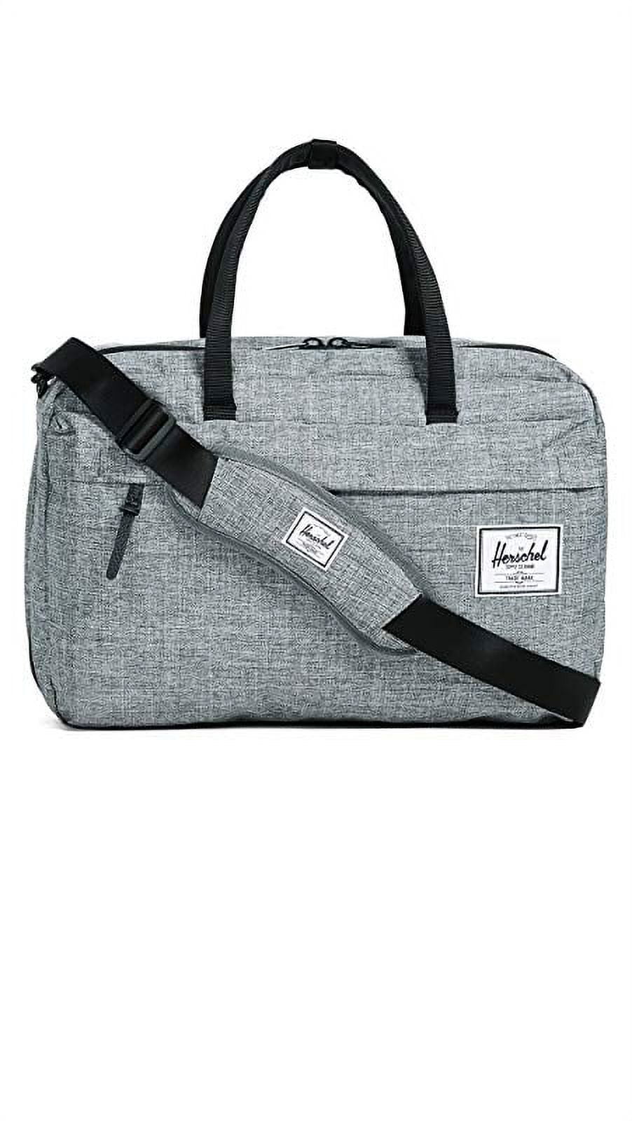 Herschel Supply Co. Bowen Duffle Bag, Raven Crosshatch