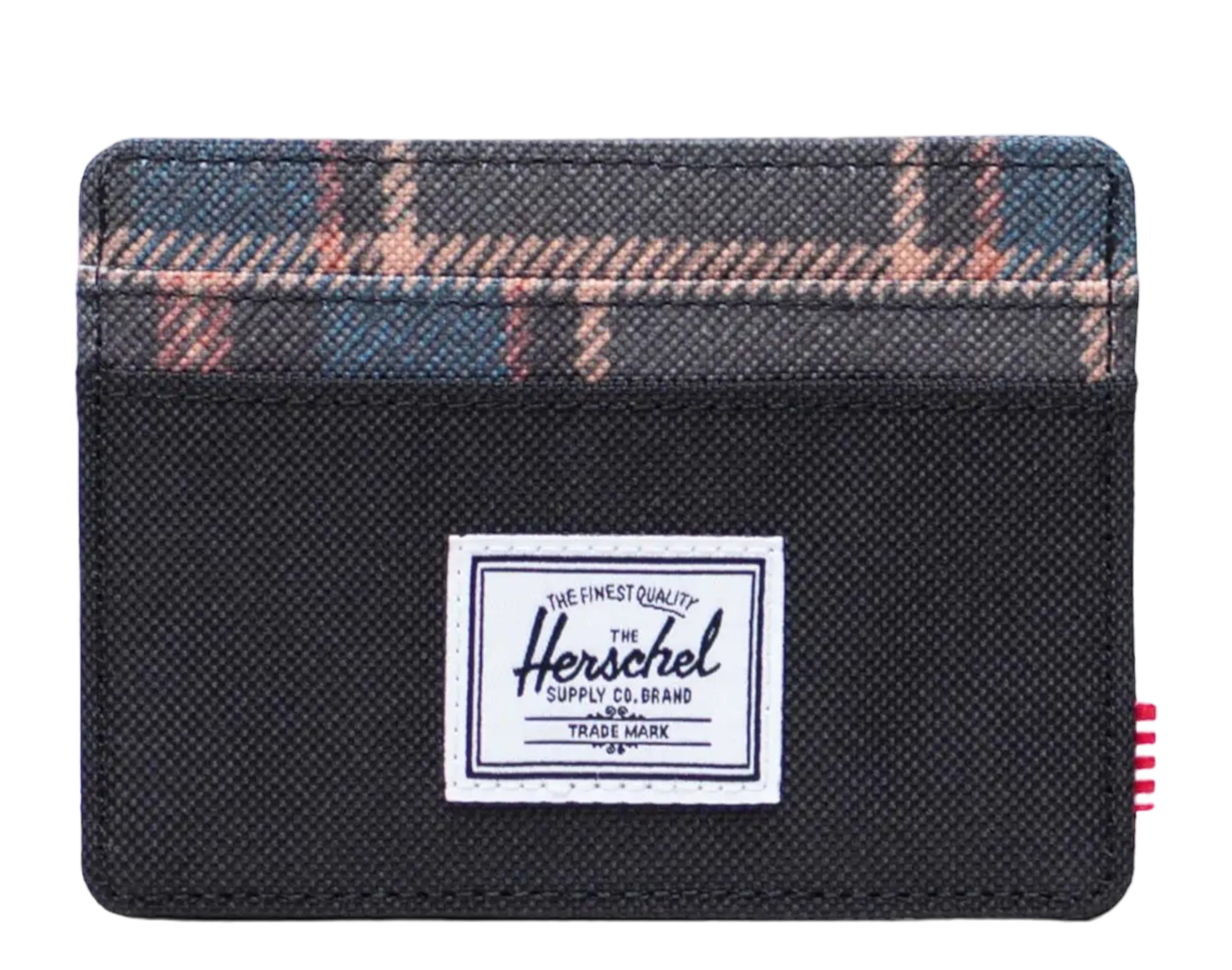 Herschel Supply Co. Charlie Cardholder Black Winter Plaid RFID 30065-06010Black Winter Plaid06010