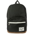 thumbnail image 1 of Herschel Supply Co Women's Pop Quiz Laptop Backpack - Black / Saddle Brown, 1 of 3