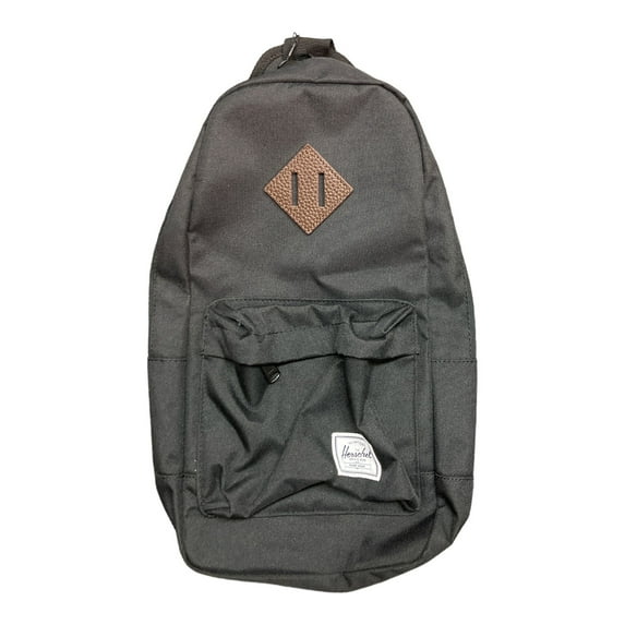 Herschel Supply Company Crossbody Heritage Shoulder Bag (Black/Chicory Coffee)