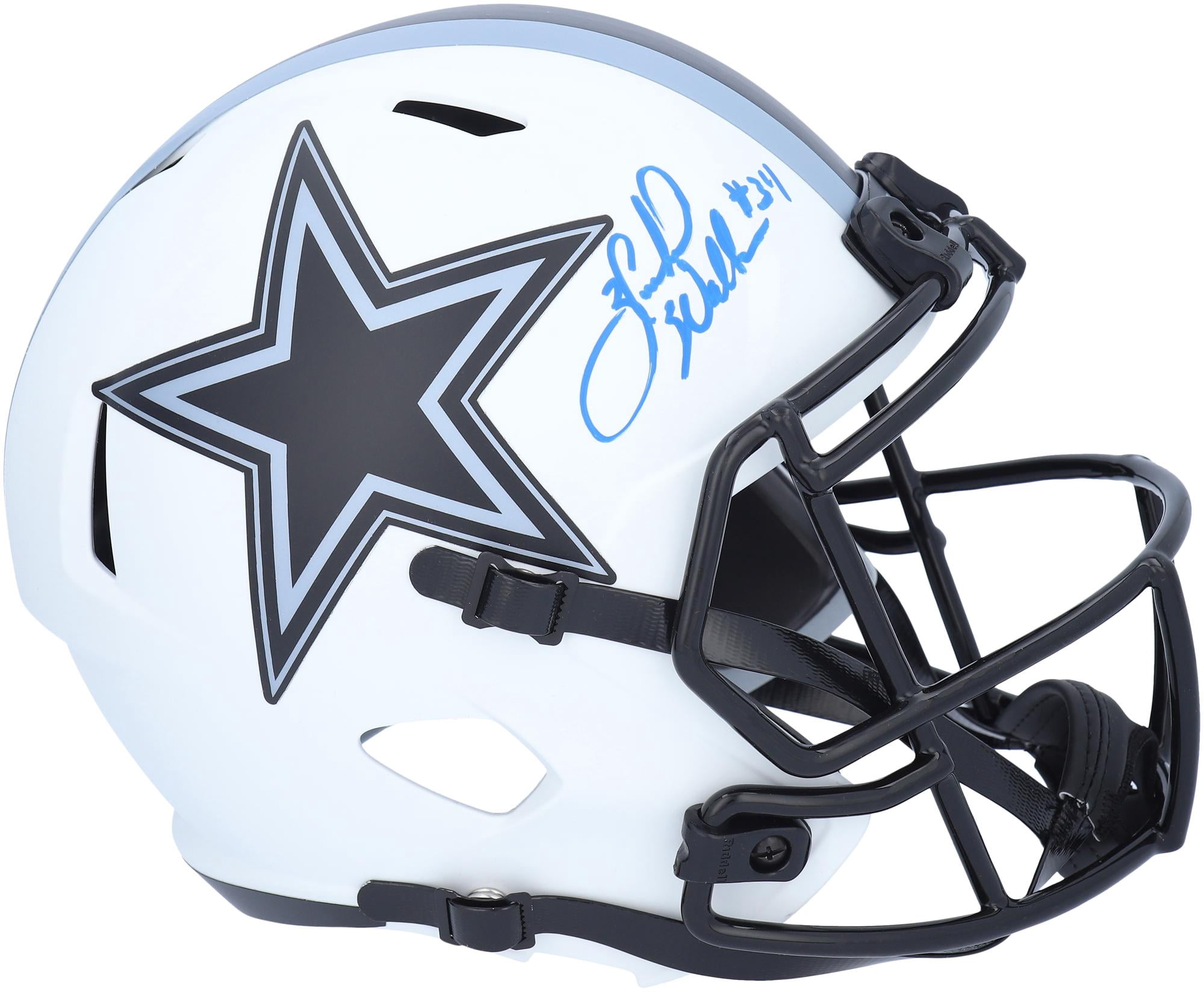 Herschel Walker Dallas Cowboys Autographed Riddell Lunar Eclipse