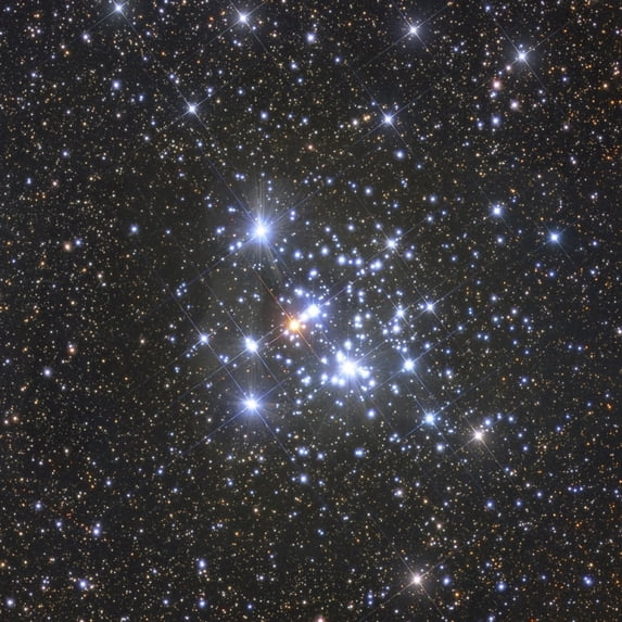 Herschels Jewel Box open cluster in the constellation Crux. Poster Print by Roberto Colombari/Stocktrek Images (12 x 12