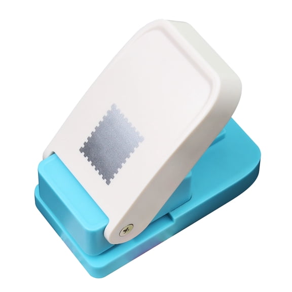 Hersfrd 1 X 0.8Inch Rectangular Postage Stamp Puncher Stamp Shape Embossing Machine for Paper Crafting