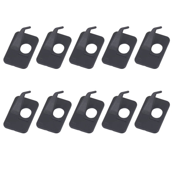 Hersfrd 10Pcs Archery Arrow Rest with Adhesive Back for Hunting (Right Hand)
