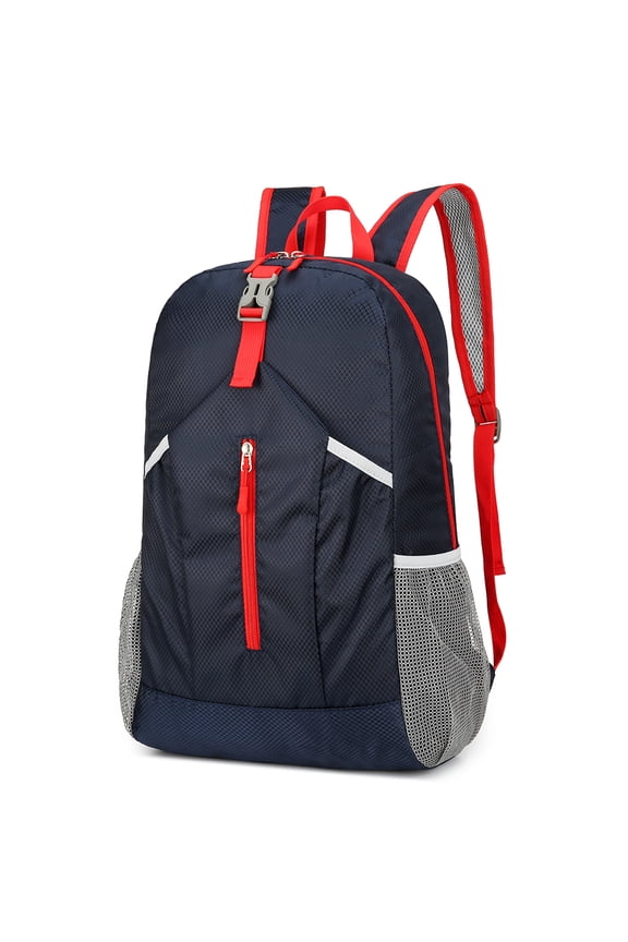 20L Foldable Portable Backpack Ultralight Splashproof Outdoor Knapsack(darkblue)