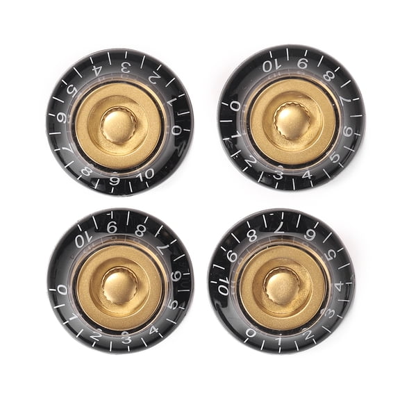 Hersfrd 4pcs Epi Lp Electric Guitar Volume Tone Knobs Guitar Speed Control Knob (B)