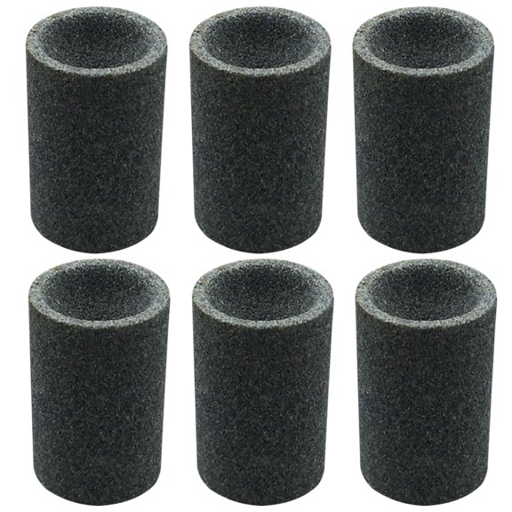 Hersfrd 6Pcs Round Sharpeners Point Sharpener Sharpening Sand Stones