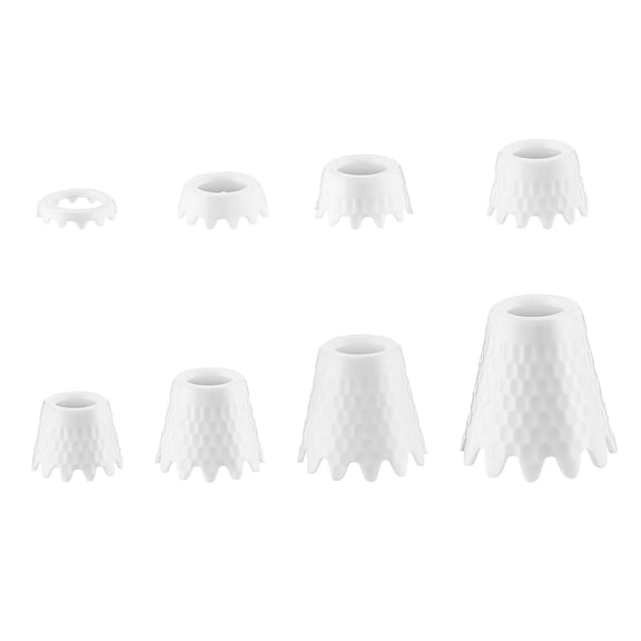 Hersfrd 8 Pack Golf Simulator Tees Tpu Golf Tees for Winter Turf And Driving Range