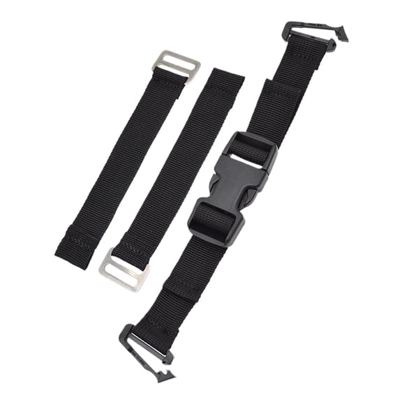 Hersfrd Backmount Fixed Strap Bcd Tank Strap for Underwater Equipment (travel)