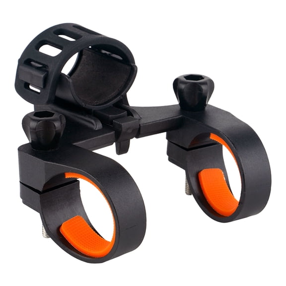 Hersfrd Bicycle Flashlight Bracket Handlebar Mount Front Light Holder (Quick Release)