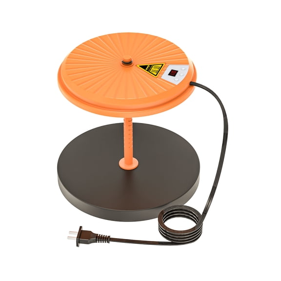 Hersfrd Chick Brooder Heating Plate with Temperature Control Egg Incubator Chick Heat Plate for Hatch Chicken Duck Quail Pigeon Pheasant
