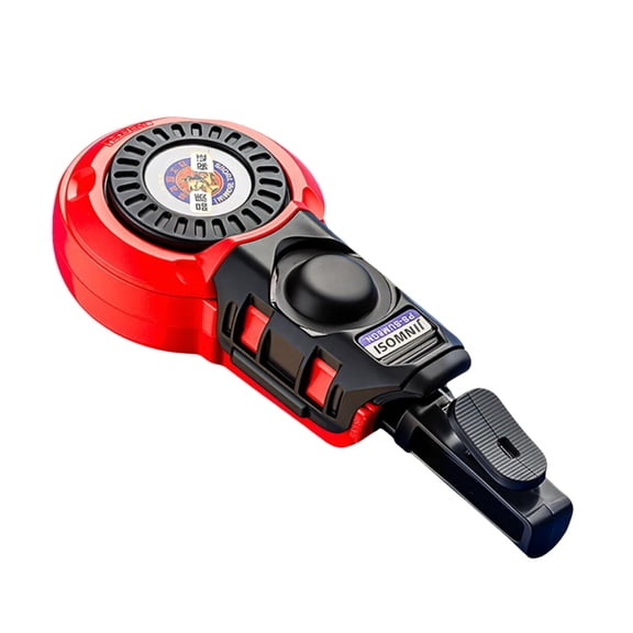 Hersfrd Construction Measuring Tool Automatic/manual Marking Tool Dual-mode Automatic Plastic Carpenter Ink Marker Duct Chalk Line Woodworking Measuring Tools (A)