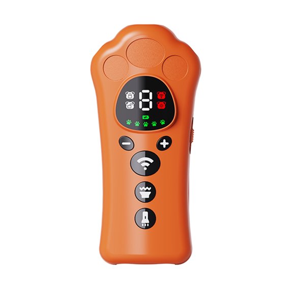 Hersfrd Dog Bark Deterrent Device with Led Flashlight Ultrasonic Anti Barking Device
