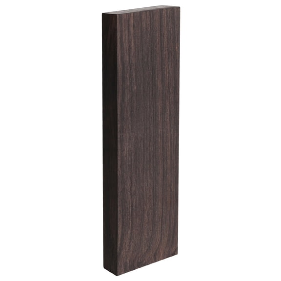 Hersfrd Ebony Wooden Lumber Blank Carving Blocks for Diy Carving (1Pcs 120x40x10mm)