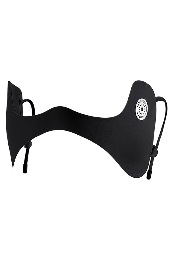 Eye Protection Sunscreen Mask Anti- Eye Protection Mask for Women Men (Black)