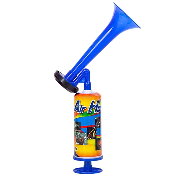 Hersfrd Handheld Soccer Air Cheering Horn with Loud Voice for Sports Competition (Blue)