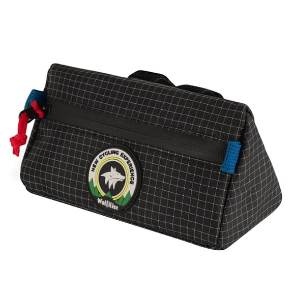 Hersfrd Kids Bike Handlebar Bag Bicycle Front Bag for Brompton Folding Bikes (Black)