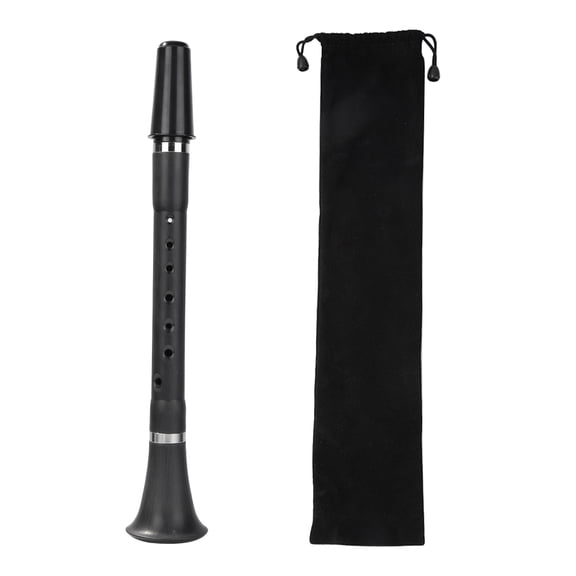Hersfrd Mini Pocket Bb B Flat Clarinet Woodwind Instrument for Beginners Practice