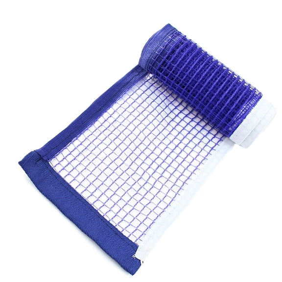 Hersfrd Ping Pong Net High Visibility Table Tennis Net for Indoor Outdoor (Blue)