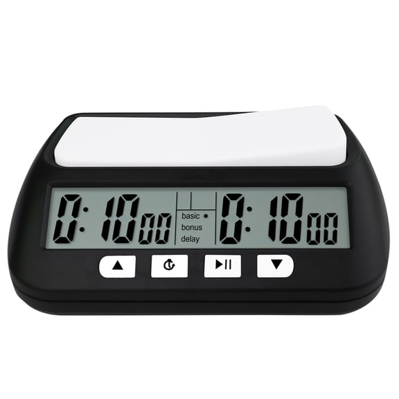 Hersfrd Professional Board Game Stopwatch Count Up Down for International Chess Clock