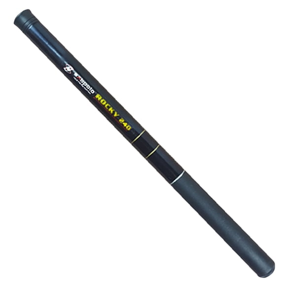 Hersfrd Telescopic Fishing Rod Fishing Rod Fiberglass Hand Rod Ultralight (2.4M)