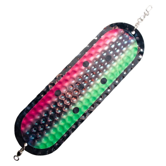 Hersfrd Trolling Diving Flash Board Salmon Fishing Flasher Bait Flasher (Red Green)