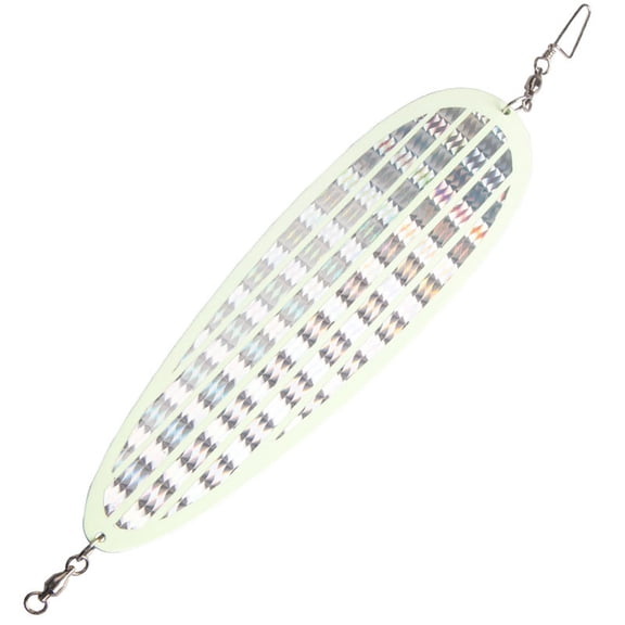 Hersfrd Trolling Fishing Diving Flash Board Salmon Fishing Flasher Trout Spin Flasher(b)