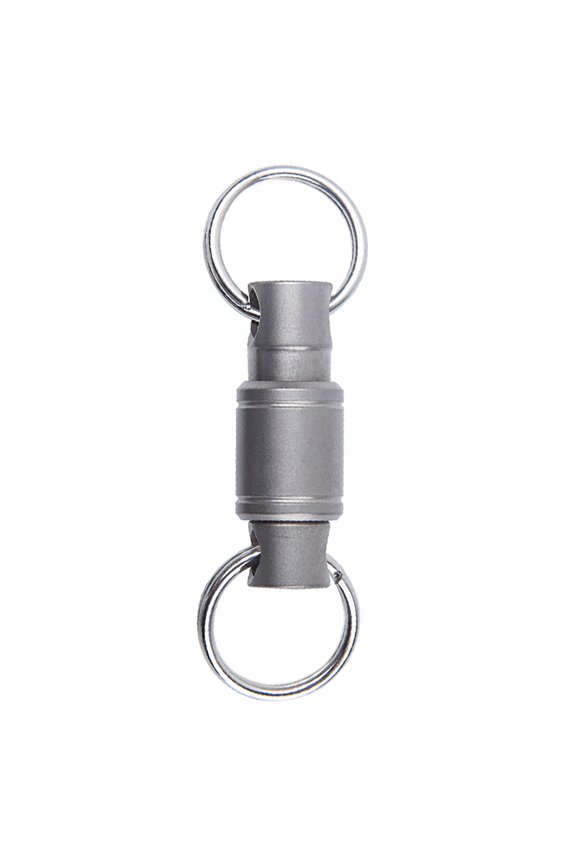 Two-way Car Keychain Ring Lightweight Titanium Alloy Key Attachment Holiday Gift