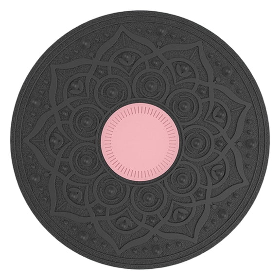 Hersfrd Wobble Balance Board Non-slip Balance Exerciser for Core Training (Pink)