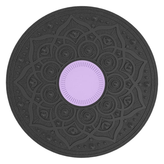Hersfrd Wobble Balance Board Non-slip Balance Exerciser for Core Training (Purple)
