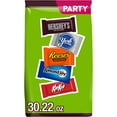thumbnail image 1 of Hershey Assorted Chocolate Flavored Candy Party Pack, 30.22 oz (2 Bag Pack), 1 of 1