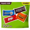 thumbnail image 1 of Hershey Assorted Chocolate Flavored Snack Size Candy, Jumbo Pack 15.57 oz, 1 of 5