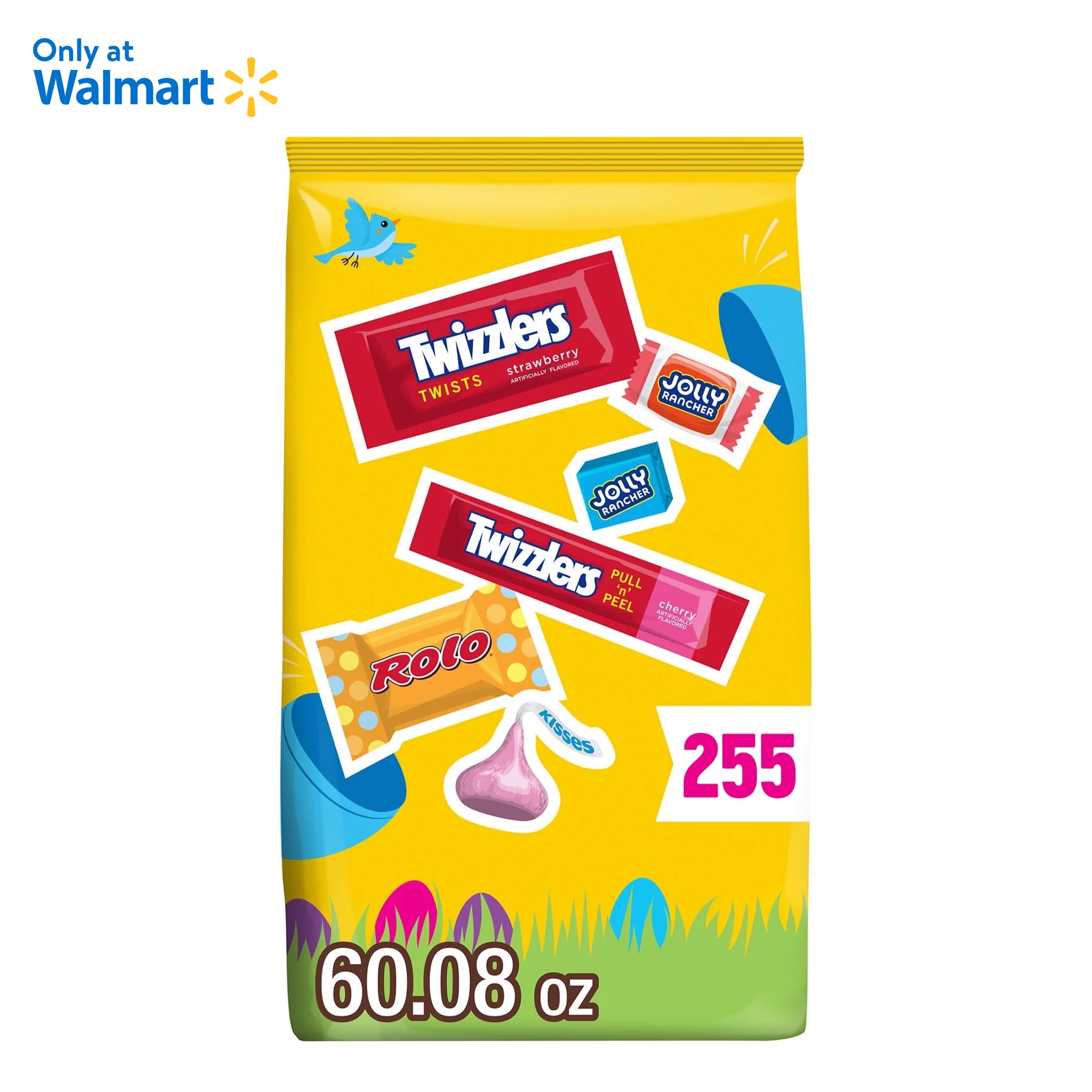 Hershey Assorted Flavored Easter Candy, Bulk Bag 60.08 oz Hershey Assorted Flavored Easter Candy, Bulk Bag 60.08 oz