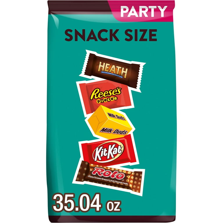 Hershey's Snack-Size Chocolate Candy Assortment Party Pack, 31.5 oz Bag Hershey's Snack-Size Chocolate Candy Assortment Party Pack, 31.5 oz Bag