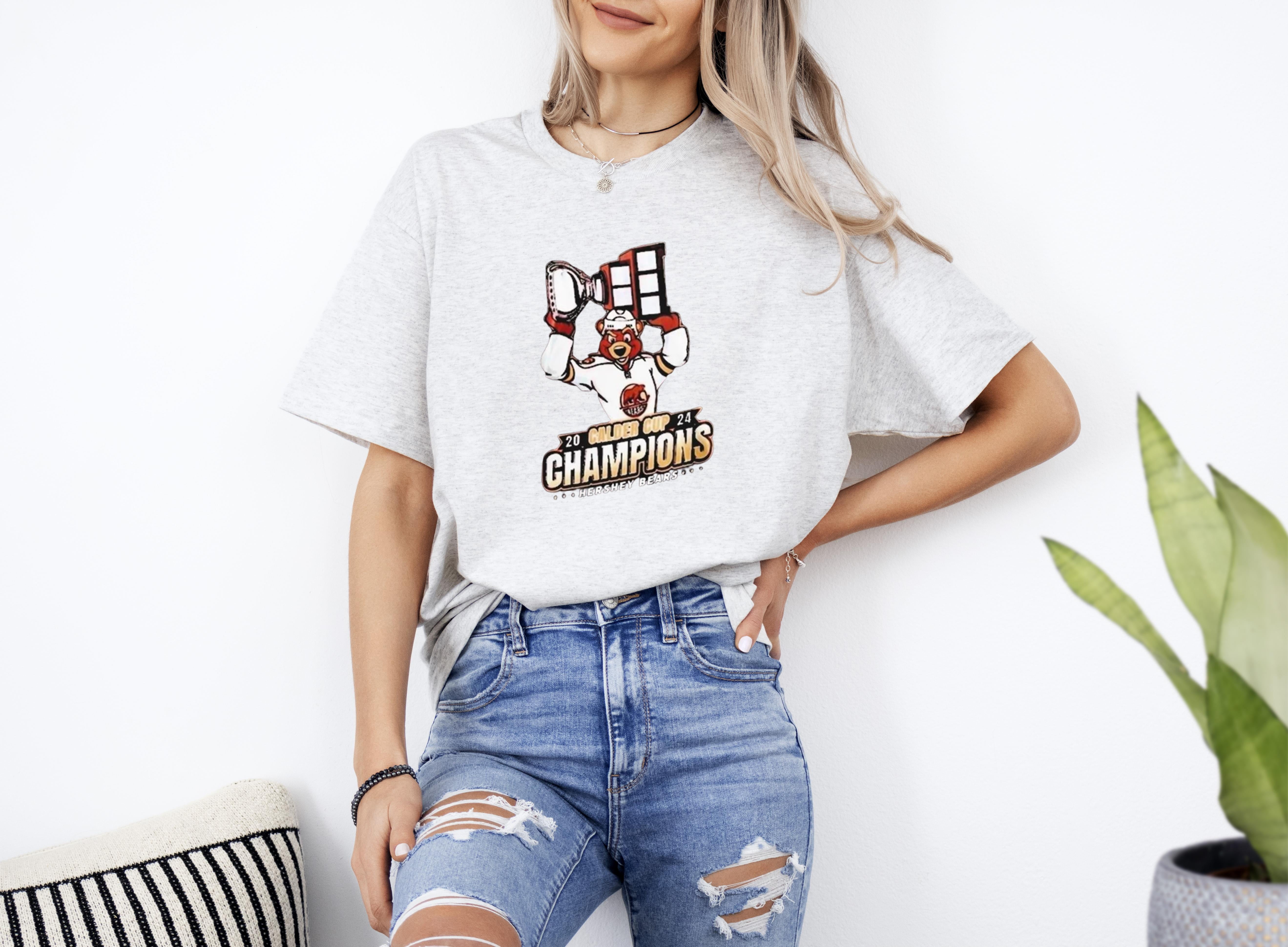 Hershey Bears 2024 Calder Cup Champions Eastern Conference Mascot Hold
