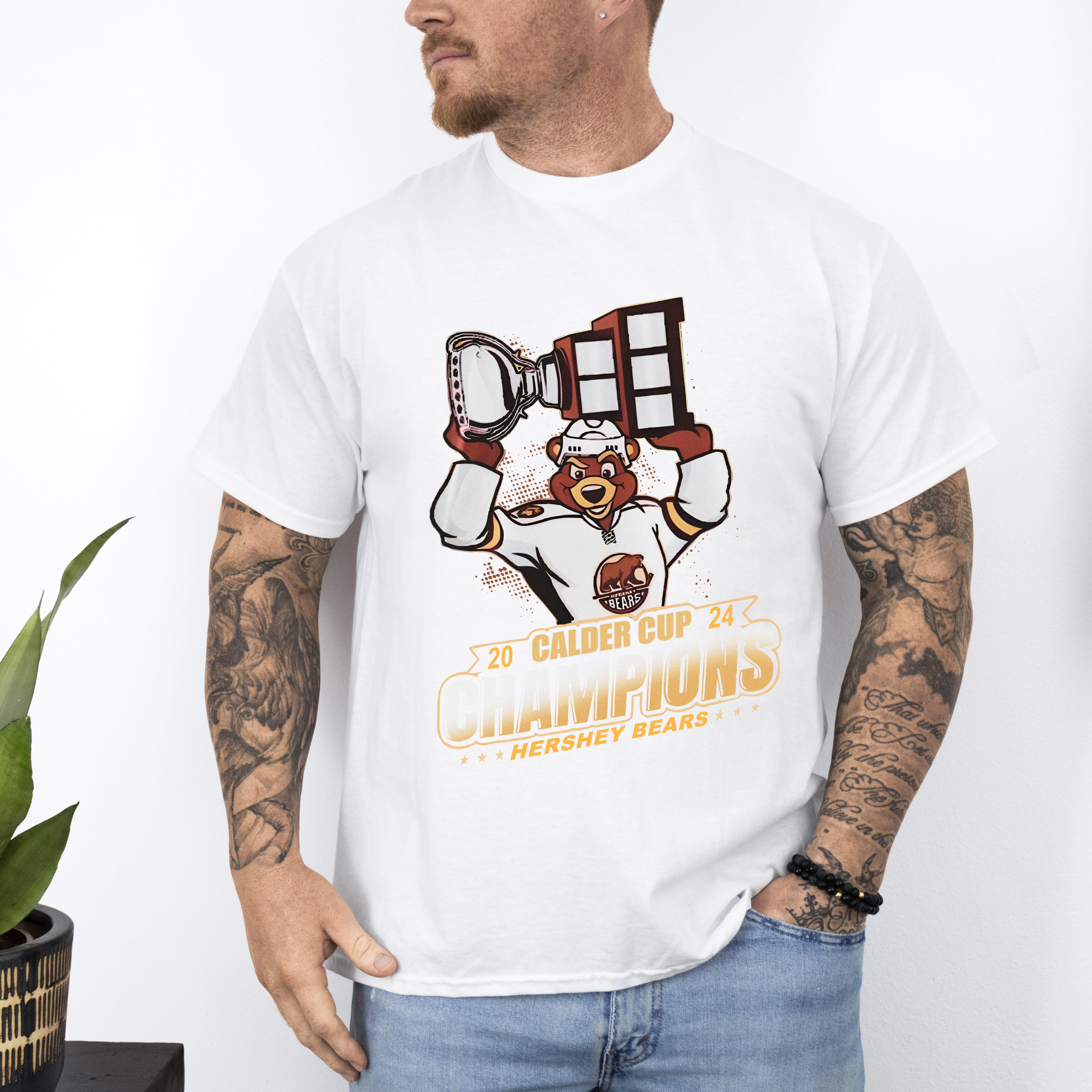 Hershey Bears 2024 Calder Cup Champions Eastern Conference Mascot Hold