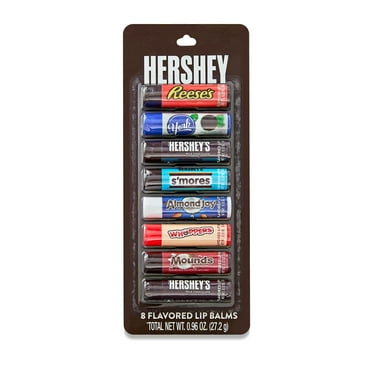 Hershey Flavored Lip Balm, 8 Count