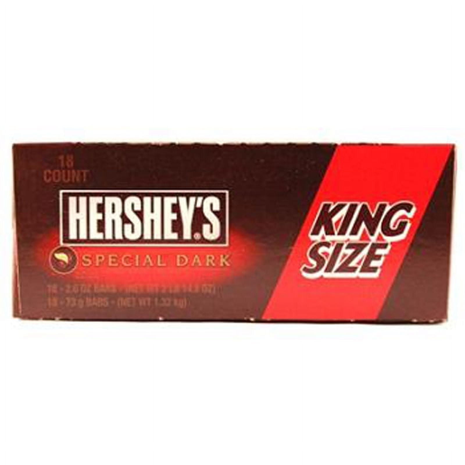 Hershey Foods Hersheys Special Dark Chocolate Bars, 18 ea
