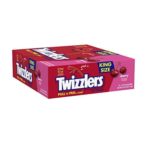 Hershey Foods Twizzlers Candy, 15 ea