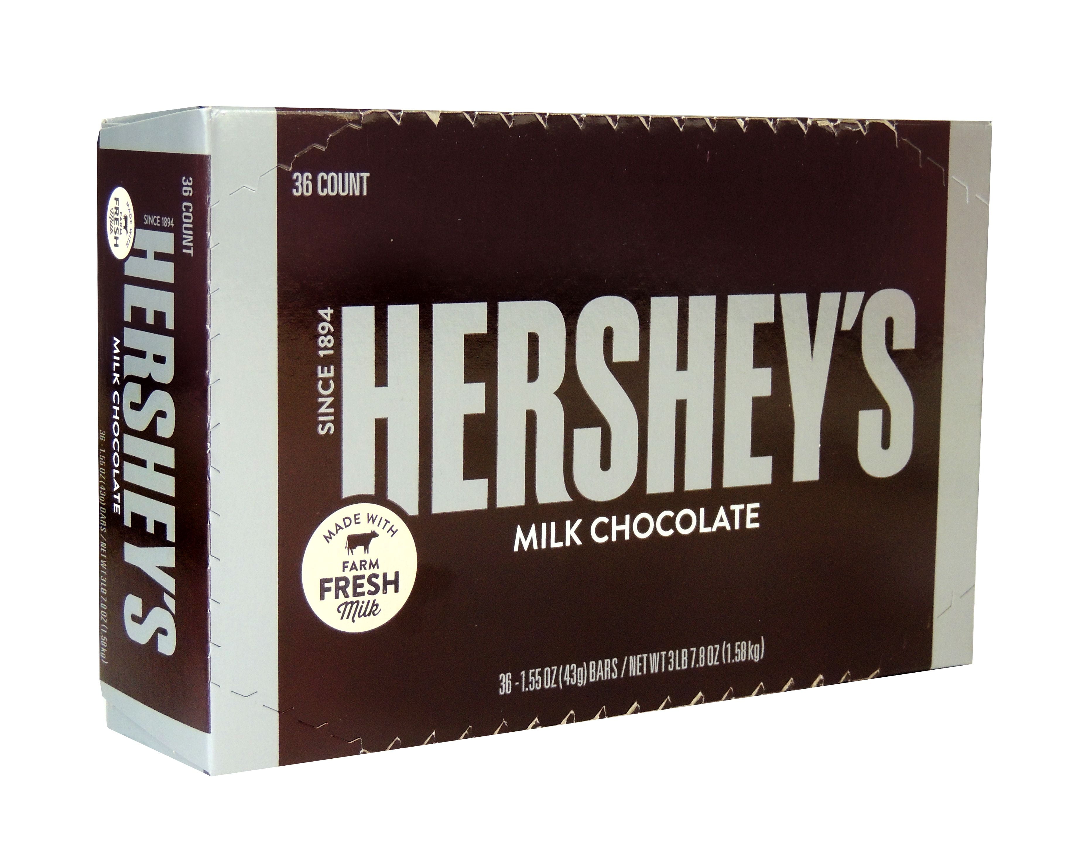 Hershey Milk Choc 36Ct - Pack of 36