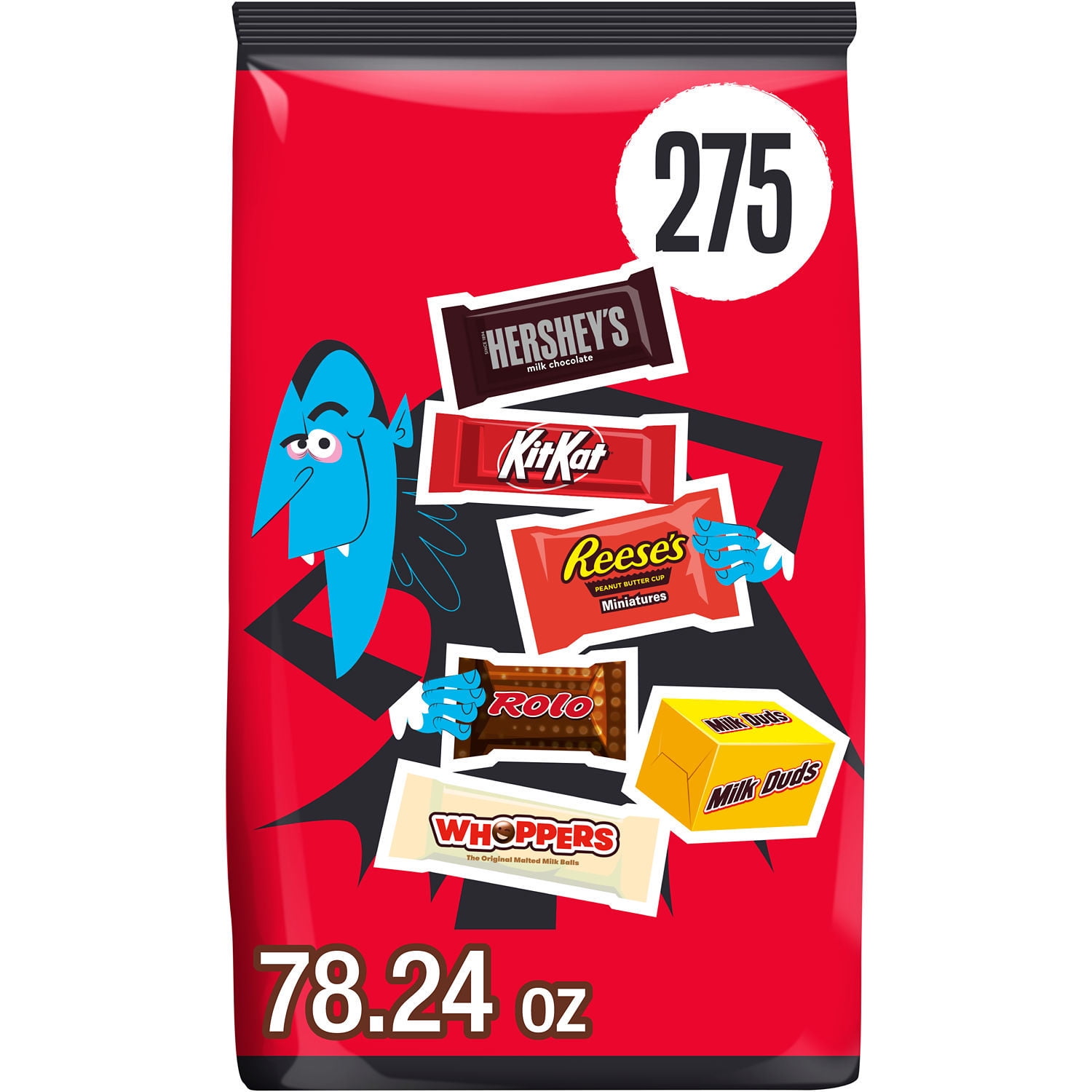 Hershey Red Miniatures Ast 275ct 78.24oz - Walmart.com