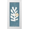 thumbnail image 1 of Hershey, Moira 10x18 White Modern Wood Framed Museum Art Print Titled - Matisse Homage II Panel, 1 of 4
