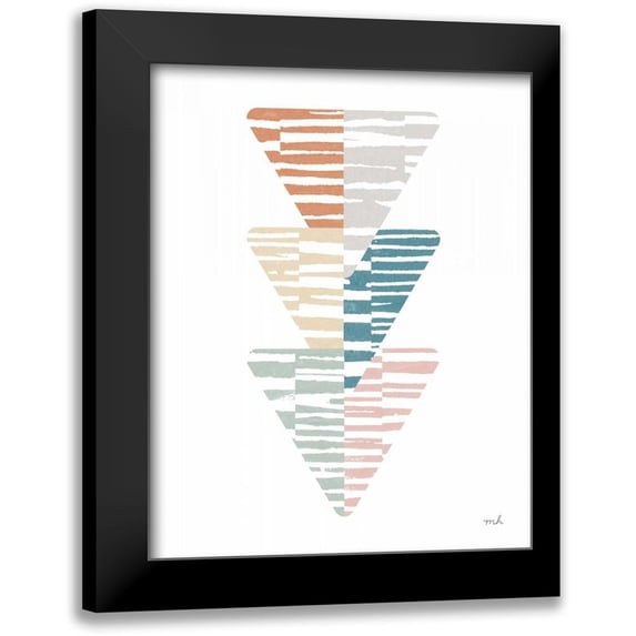 Hershey, Moira 12x14 Black Modern Framed Museum Art Print Titled - Meditate III