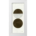 thumbnail image 1 of Hershey, Moira 12x24 White Modern Wood Framed Museum Art Print Titled - Orbs I Panel, 1 of 4