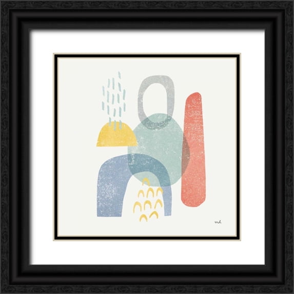 Hershey, Moira 15x15 Black Ornate Wood Framed with Double Matting Museum Art Print Titled - Milo II