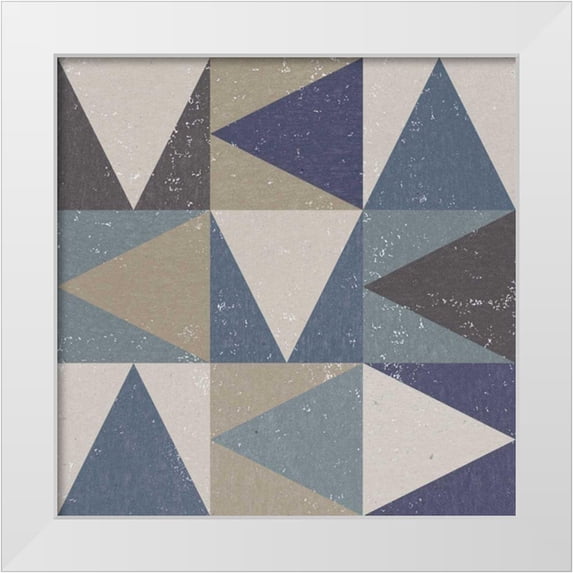 Hershey, Moira 15x15 White Modern Wood Framed Museum Art Print Titled - Directional II
