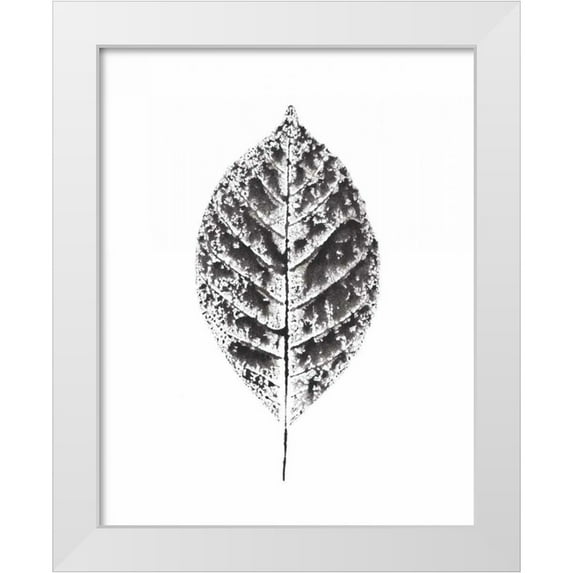 Hershey, Moira 15x18 White Modern Wood Framed Museum Art Print Titled - Harvest Sentiments V BW no Words